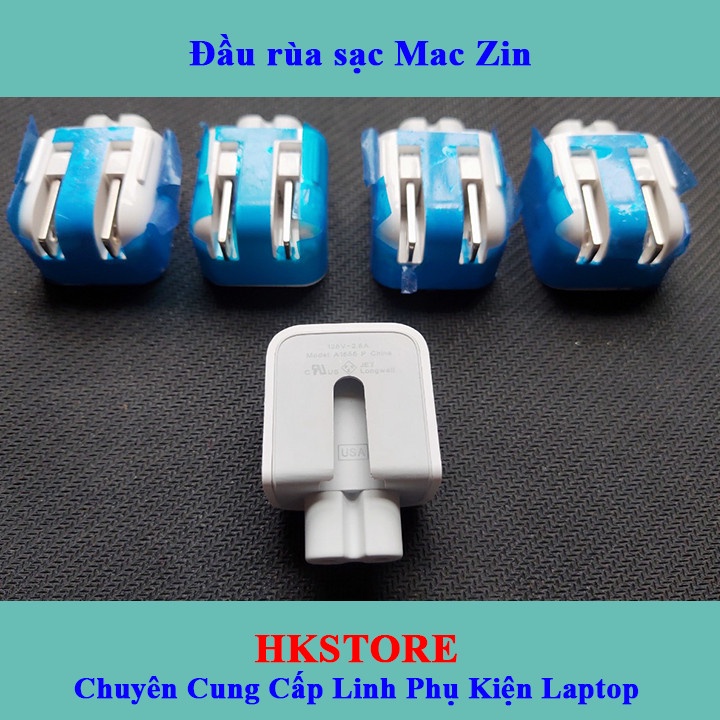 Đầu Rùa Cắm Sạc Phích Cắm Cho Mac Ipad Chuẩn US Gập Tiện Dụng New zin 100%