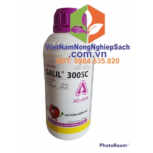 GALIL 300SC Đ ẶC TR Ị NH ỆN R ẦY, B Ọ TR Ĩ 240ML