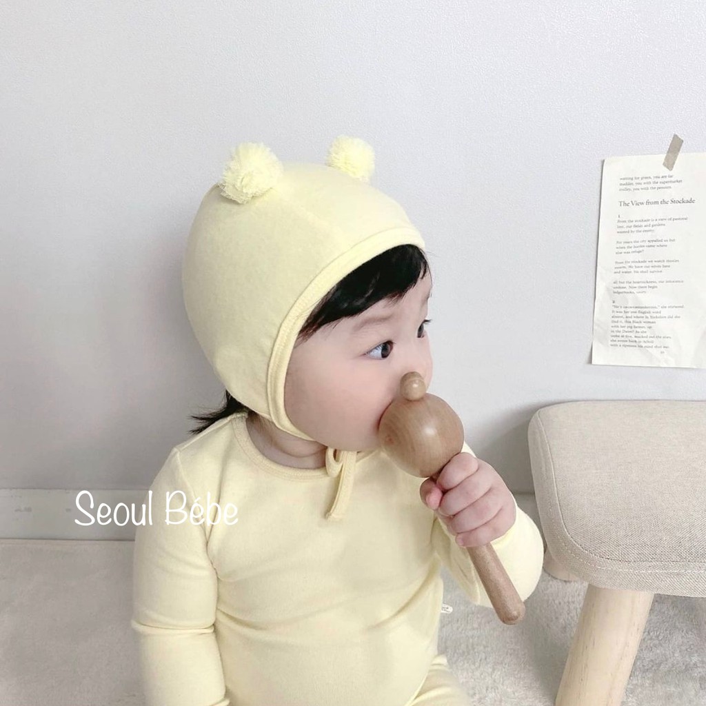 Bộ áo bodysuit Bommi quần cạp cao Peekaboo 2021 chất mỏng