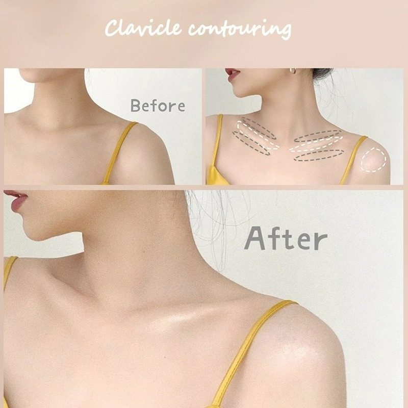 Bảng Phấn Tạo Khối 3D/ 4 Màu Lì Lâu Trôi Chống Thấm Nước Và Mồ Hôi