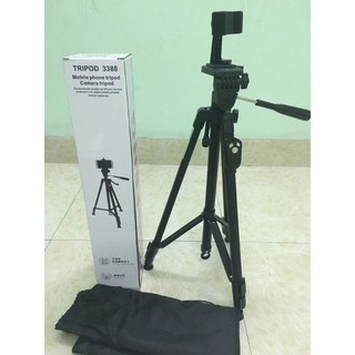 chân máy ảnh tripod 3388 YUNFENG có remote sạc siêu chắc
