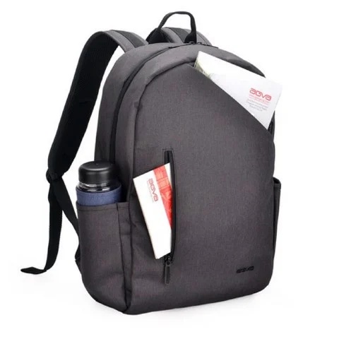 Balo Laptop Cao Cấp AGVA Urban Denim 15.6" Chất Liệu Polyester Kết Cấu Herribone Chống Thấm Tốt - Balocenter