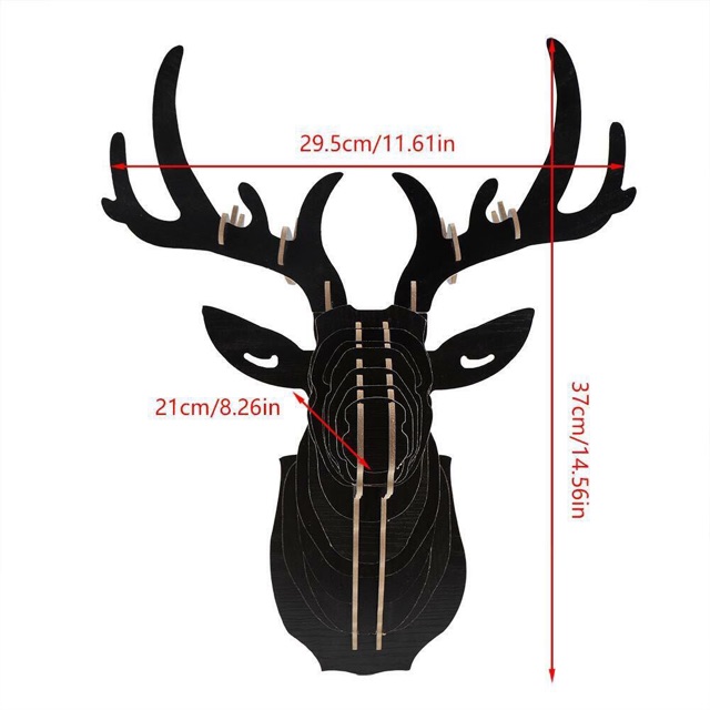 Đầu hươu trang trí phong thủy lộc trời cho tphcm