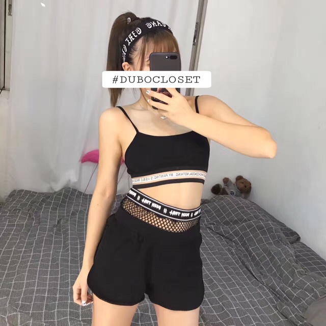 [HÀNG NHƯ HÌNH] Quần đùi lưới bụng cực chất