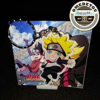 Móc khóa hình nhân vật anime Boruto The Next Generation