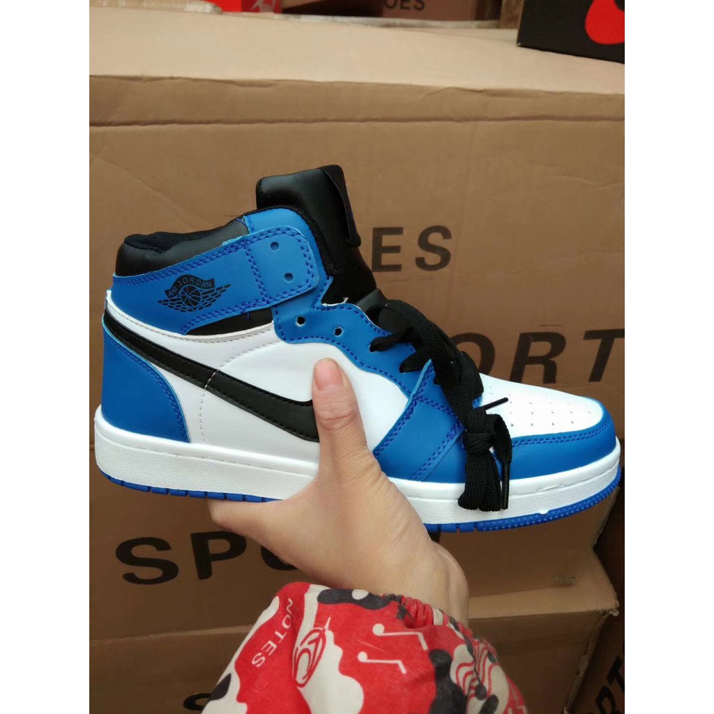 Giày thể thao giay sneaker jd-dan Retro High ĐỦ MÀU xanh than gót xanh dương | BigBuy360 - bigbuy360.vn