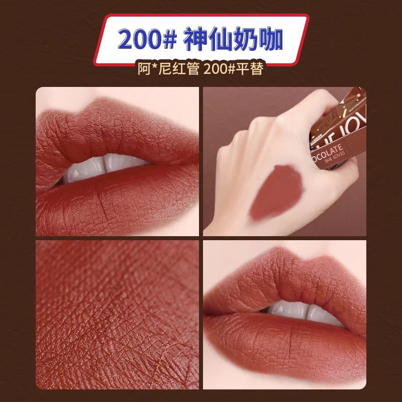 [SHE LOVES] Son kem lì She Loves Silky Chocolate (TB087)