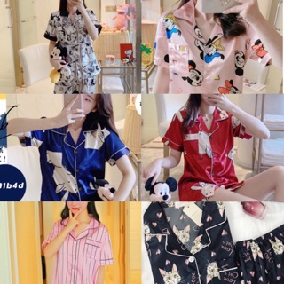 - đồ ngủ nữ cộc tay - bộ đồ ngủ 2021 - bộ mặc nhà nữ nhiều hoạ tiết- pyjama hoạ tiết - bộ mặc nhà nữ