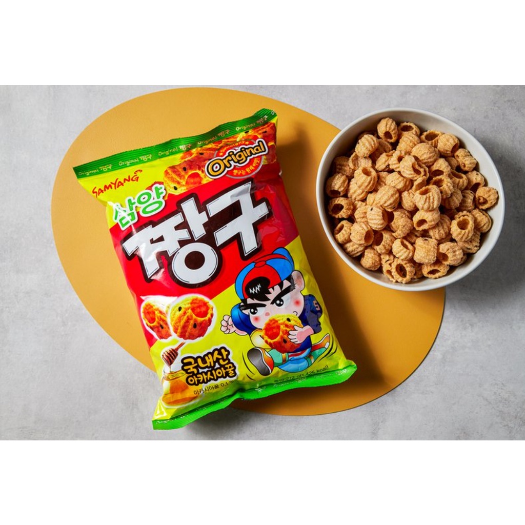 [SAMYANG] SNACK NHẪN QUẨY 115G - [삼양] 짱구 115G