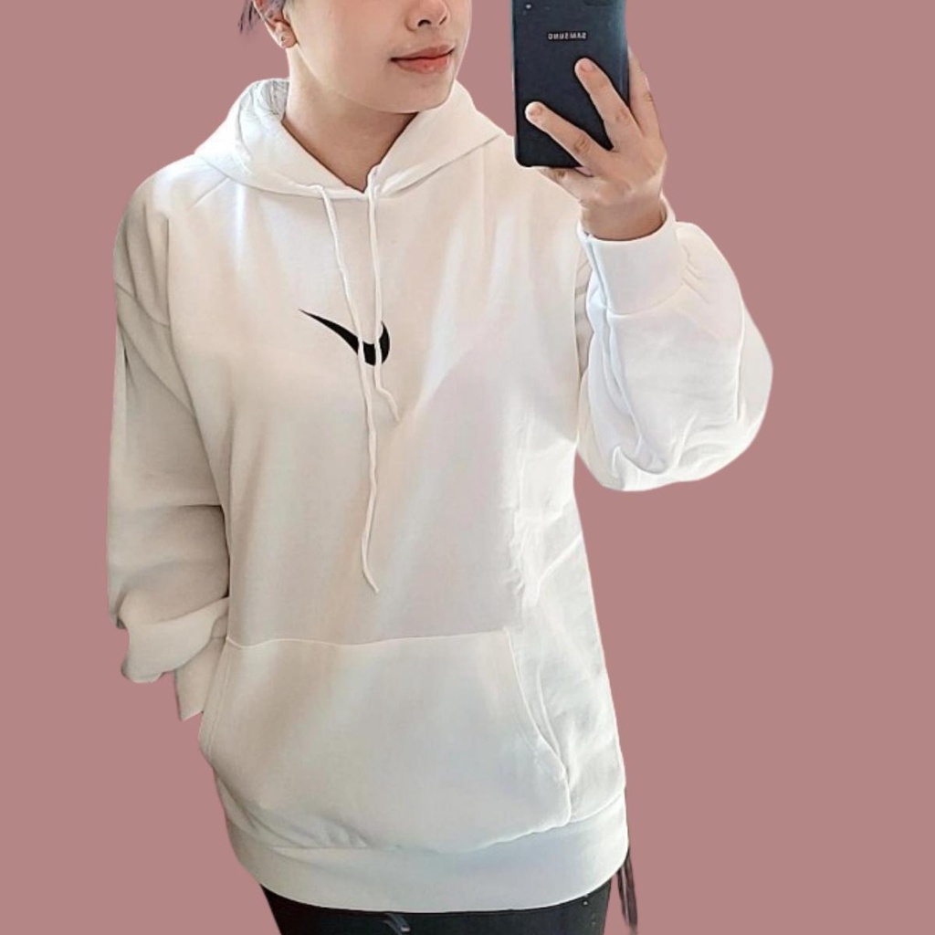Áo Hoodie nỉ siêu đẹp với hai màu đen trắng | BigBuy360 - bigbuy360.vn