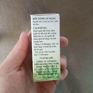 Dung dịch nhỏ xoang [hàng chính hãng]