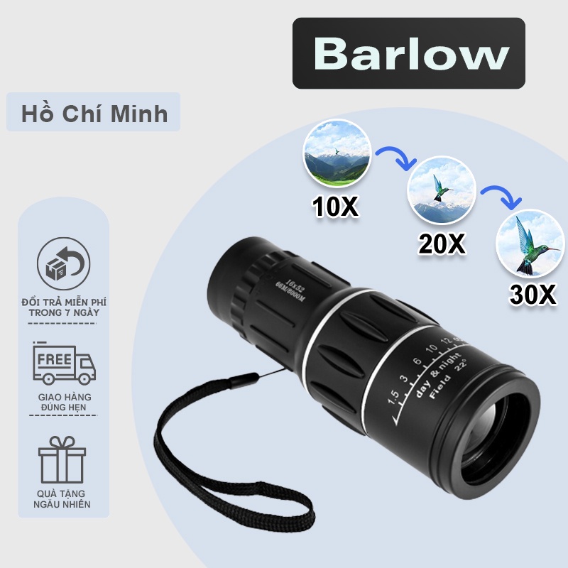 16x52 Cao Qua Ống Nhòm Một Mắt 98 / 8000M Ống Nhòm Nhựa Kính Viễn Vọng Thể Thao Ngoài Trời Ống Nhòm Ban Đêm Cho Cắm Trại