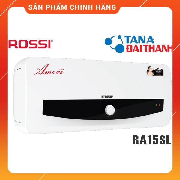 [FreeShip] Bình nước nóng Rossi Amore RA15SL ngang 15L, Chính hãng, BH 7 năm, Tân á đại Thành - Bmart Huy Anh