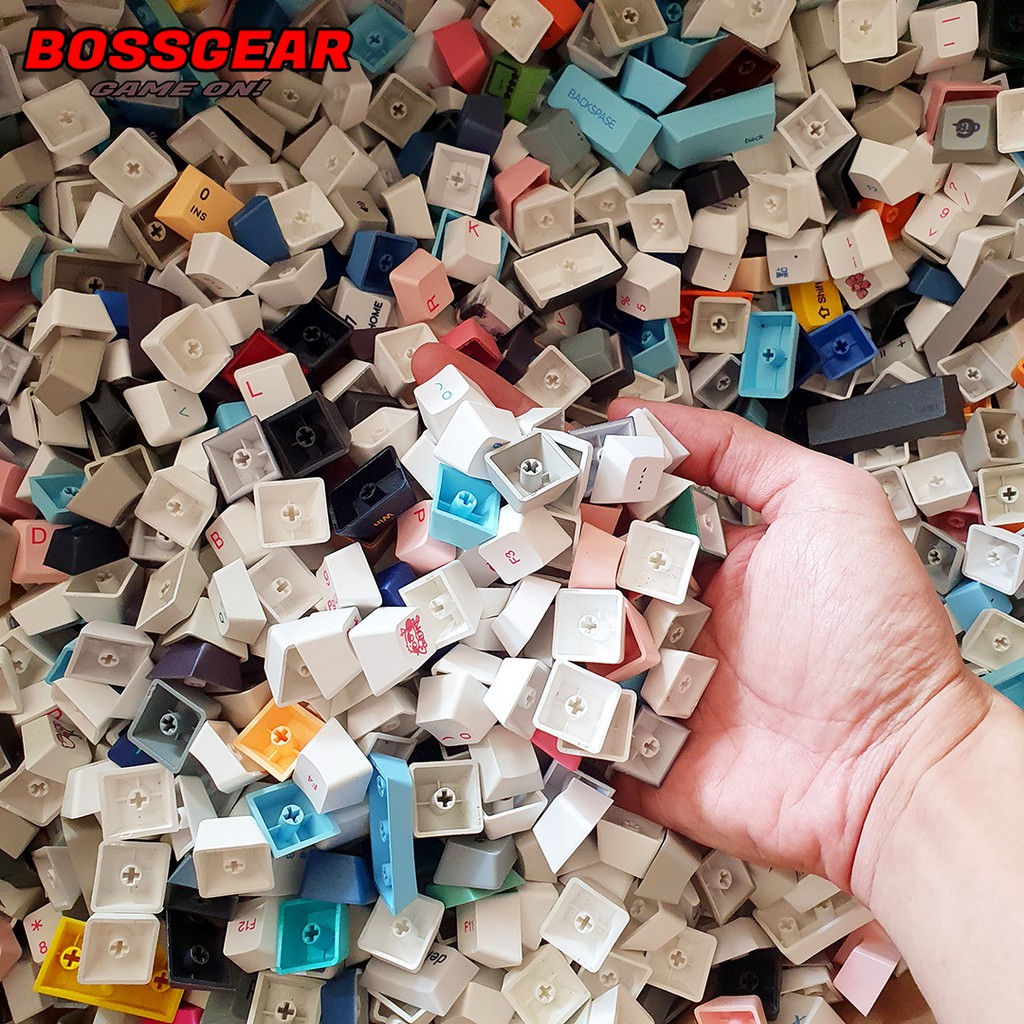 Grab Bag Keycap Cherry OEM PBT ABS Keycaps Túi Keycap Ngẫu Nhiên 500g