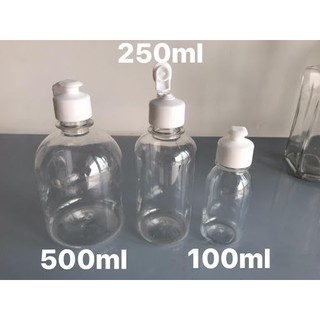 Chai nhựa chiết mỹ phẩm chai nắp bật 100ml