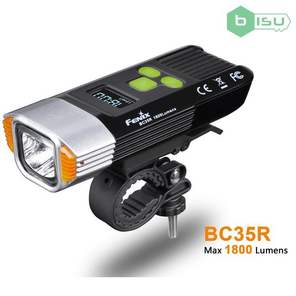 ĐẠI LÝ ĐỘC QUYỀN FENIX - Đèn pin xe đạp Fenix - BC35R - 1800 Lumens