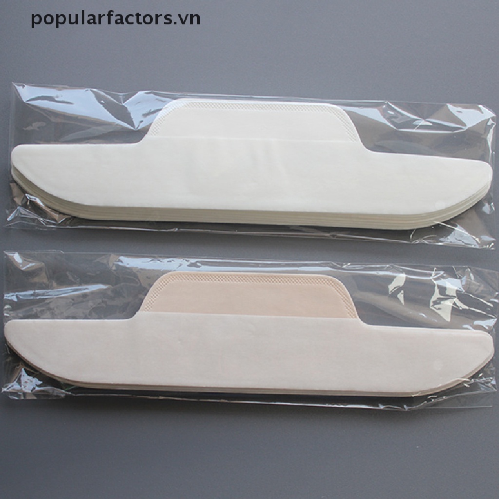 Set 10 miếng dán cổ áo sơ mi chống bẩn thoáng khí dùng một lần tiện dụng