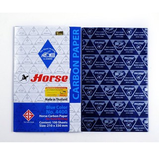 2 xấp 200 tờ giấy than horse