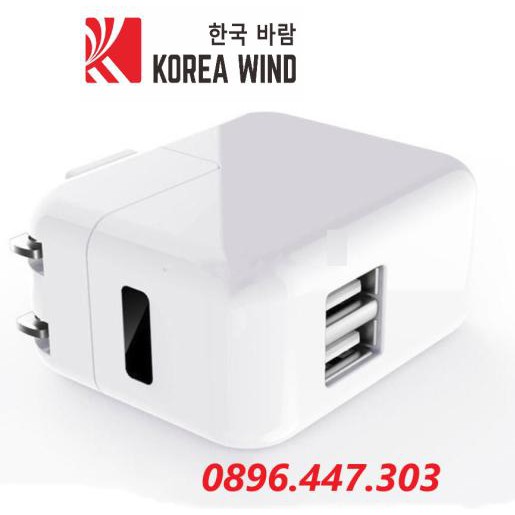 USB 2 cổng đôi, sạc trực tiếp cho máy tính, điện thoại