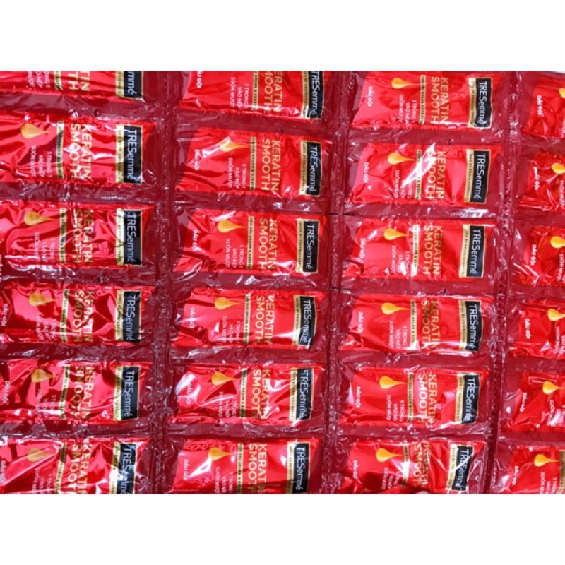 1 dây dầu gội TRESemme tóc vào nếp suôn mềm mượt 7g/1 gói