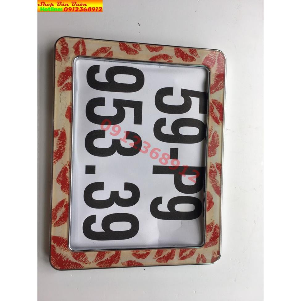Hộp viền biển xi mạ cao cấp độc đáo cho xe máy