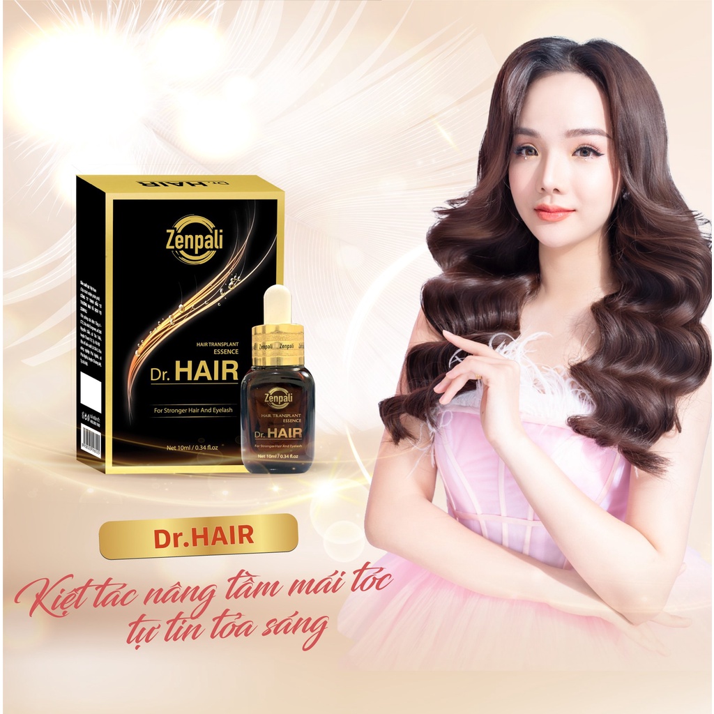 Tinh chất dài mi mọc tóc Dr Hair Zenpali dung tích 10ml tác dụng giúp dài mi và kích mọc tóc