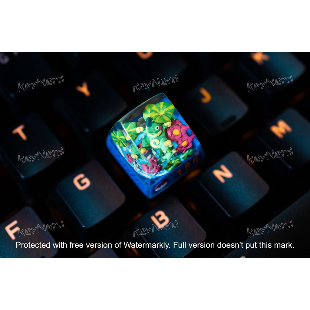 Keycap resin pokemon - nút bàn phím cơ - artisan