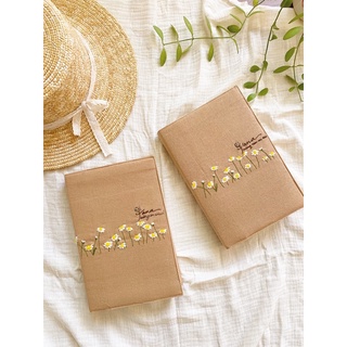 Sổ handmade bọc vải thêu tay thủ công