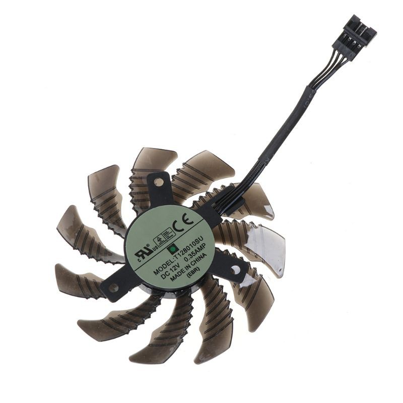 1/3 Quạt làm mát Utake 75mm T128010SU 4Pin cho Card màn hình Gigabyte AORUS GTX 1060 1070 1080 G1 GTX 1070Ti 1080Ti 960