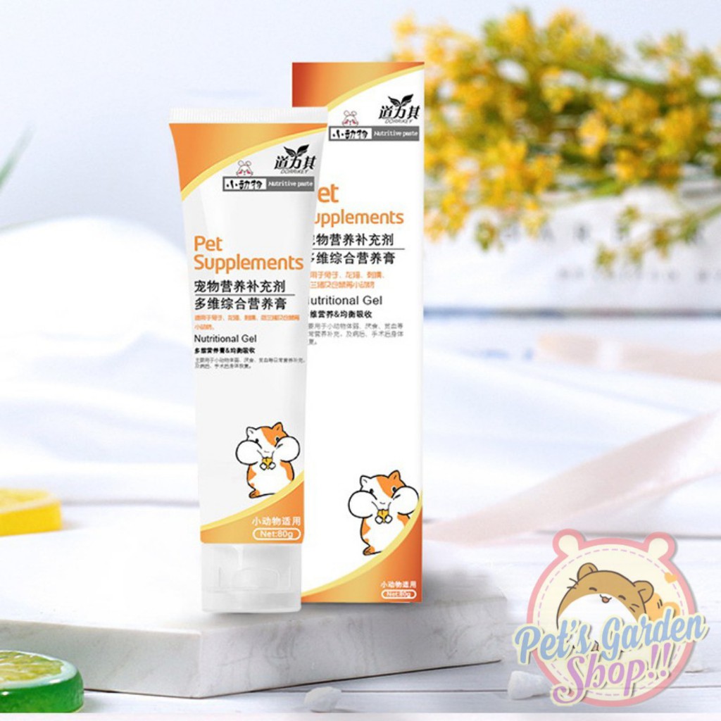 Gel dinh dưỡng Dorrikey cho hamster, thỏ, nhím, bọ ú, sóc