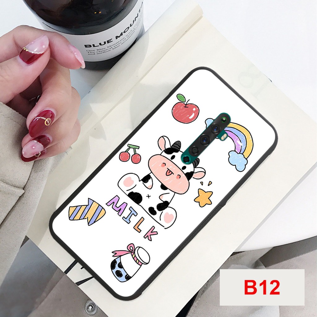 ỐP LƯNG OPPO RENO 2/RENO 2F/RENO BÒ SỮA MOO CỰC ĐÁG YÊU-GIÁ RẺ