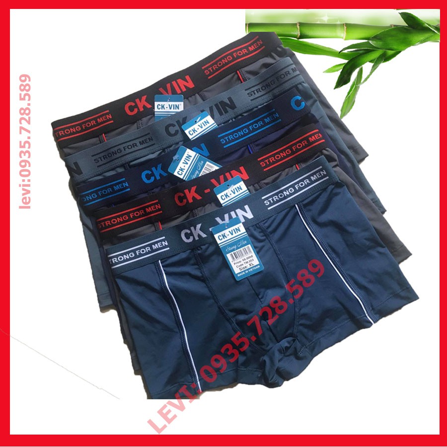 [Mẫu mới]FREESHIP TOÀN QUỐC_⛔️[5 Quần] ComBo 5 Quần lót đùi nam CK- VIN xuất nhật- Hàng Cao Cấp lưng mới(Sịp đùi)