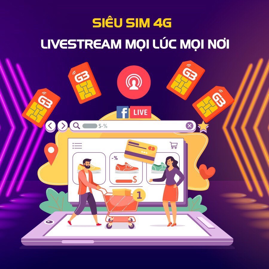 Sim 4G Mobifone DTHN miễn phí tháng đầu không giới hạn data tốc độ cao nghe gọi được chỉ 50K/Tháng - GELOSS