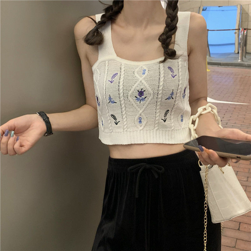 Short Two-Color Two-Wire T-shirt, Beautiful Two-Wire T-shirt