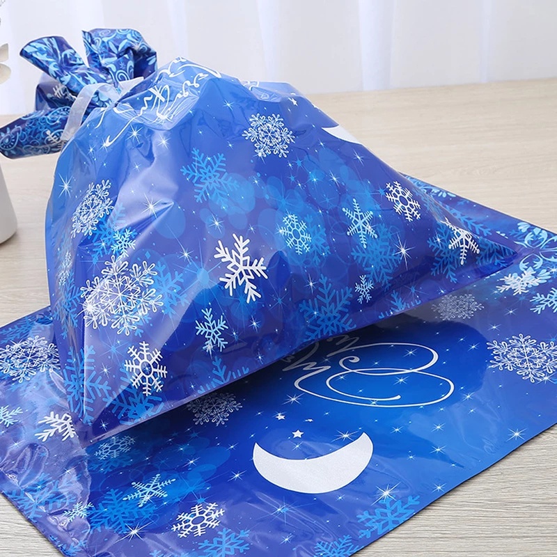 Túi Nhựa Đựng Kẹo Giáng Sinh Có Miệng Túi Đựng Trang Sức Trang Trí Giáng Sinh
