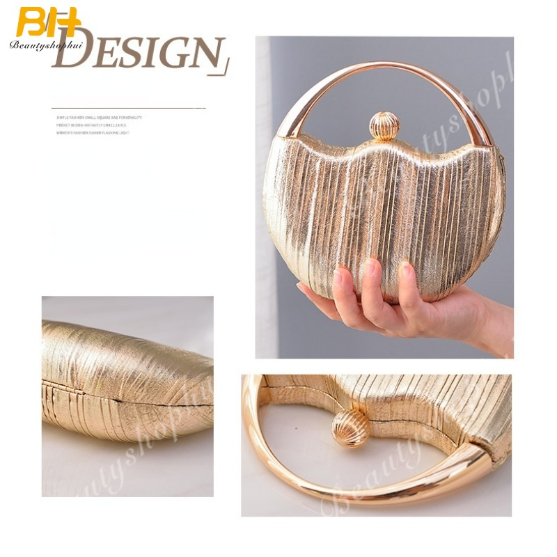 Túi Xách Tròn Phong Cách Retro Âu Mỹ