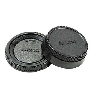 Bộ nắp máy ảnh Nikon (Nắp Body và nắp sau lens Nikon)