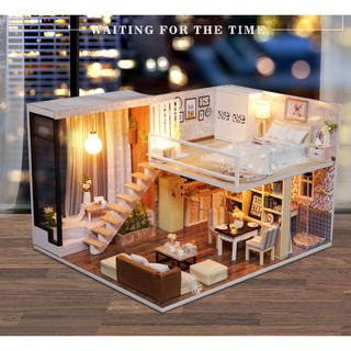 Mô hình nhà gỗ DIY căn phòng mô ước