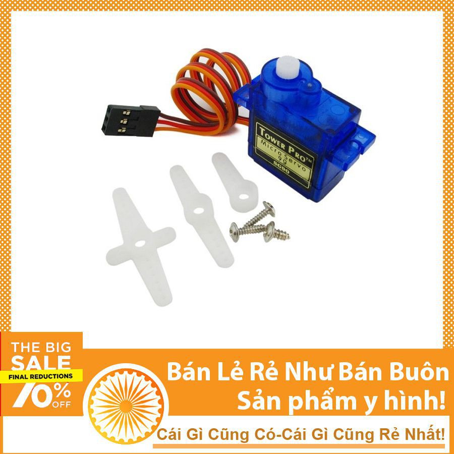 Động Cơ Servo SG90 - Servo Mini Xanh - NTHN