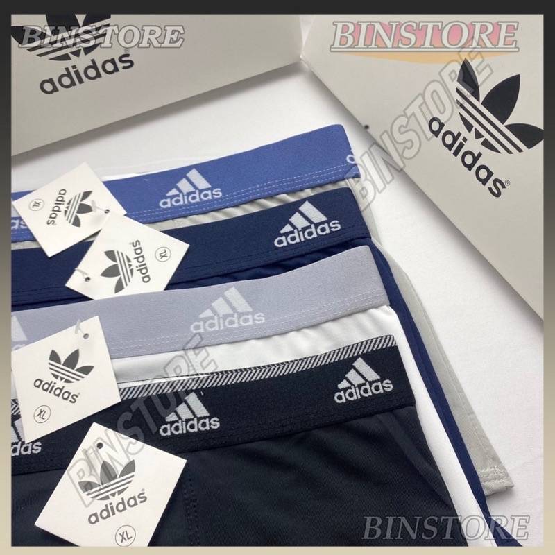 [Xả kho] Sịp Đùi Nam ADIDAS, quần Sịp Đùi nam, quần lót nam Cao Cấp Chất Coton Thoáng Mát, Thoải Mái Vận Động, Nam Tính