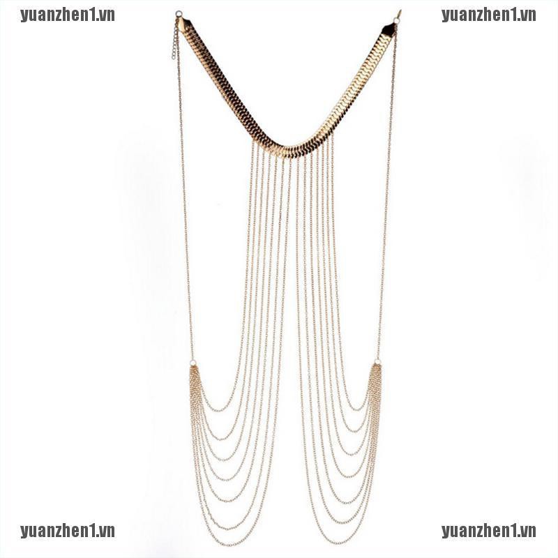 [YUANZHEN1] Vòng cổ Body Chains Tua Rua