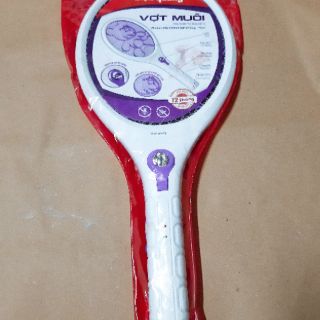Vợt Muỗi Điện Quang Cao Cấp ( Trắng - Tím )