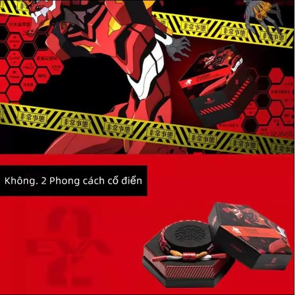 Vòng Tay Dây Giày Neon Genesis Evangelion Phiên Bản Giới Hạn Cổ Điển Cho Nam Và Nữ