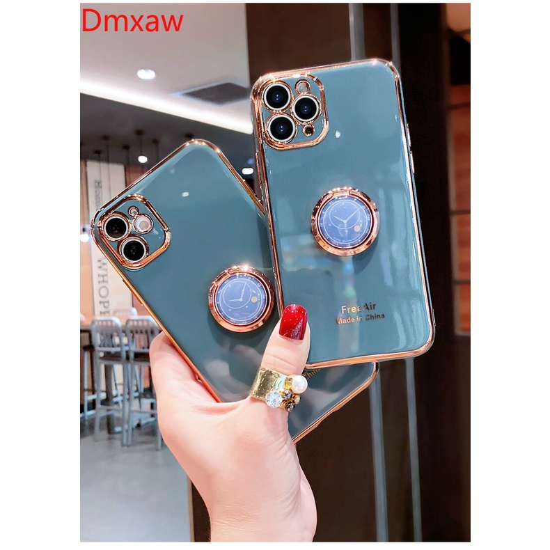 Ốp điện thoại TPU mềm có giá đỡ thích hợp cho Iphone 12 Pro 12 Mini Max 11 Pro Max X Xr Xs Max 8