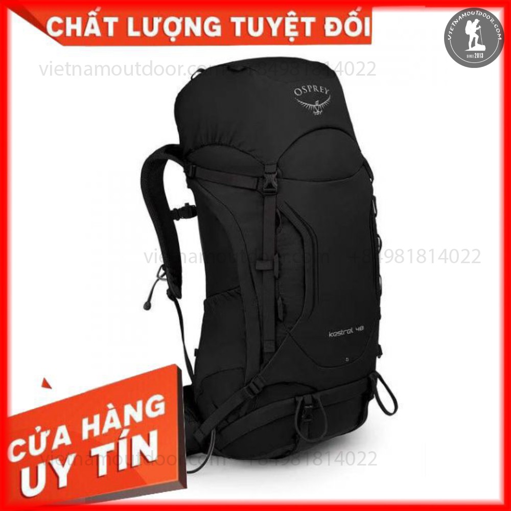 Balo nam du lịch Osprey Kestrel 48 Cao Cấp HÀNG XỊN XUẤT DƯ balo leo núi đi phượt trekking hiking