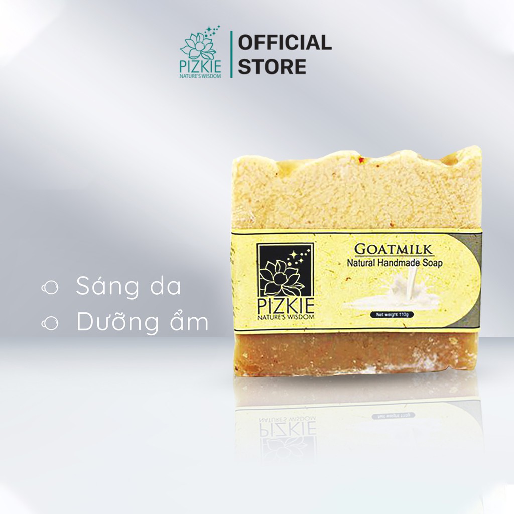 Xà Phòng Thiên Nhiên GOATMILK SOAP PIZKIE  - SỮA DÊ