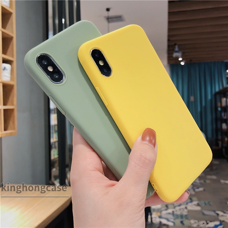 Ốp lưng mềm màu kẹo thời trang cho Realme 7 7i 6i 6 5i 5 6S 5S C11 C12 C15 C17 C2 C3 C1 C3i U1 Narzo 10A 20 PRO 10 20A | BigBuy360 - bigbuy360.vn