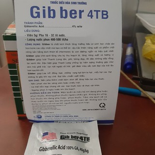 Thuốc điều hòa sinh Trưởng GA3