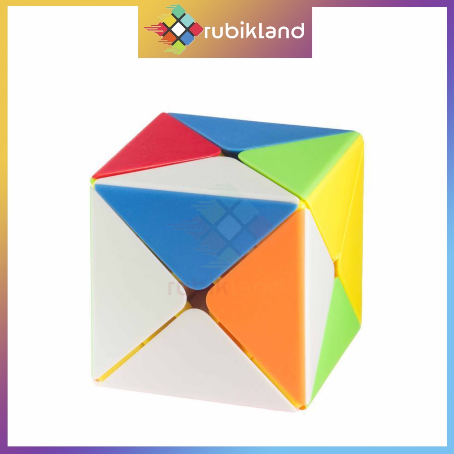 Rubik Biến Thể QiYi Dino Cube Rubic Qiyi X Dino Skewb Magic Cube Đồ Chơi Trí Tuệ Trẻ Em