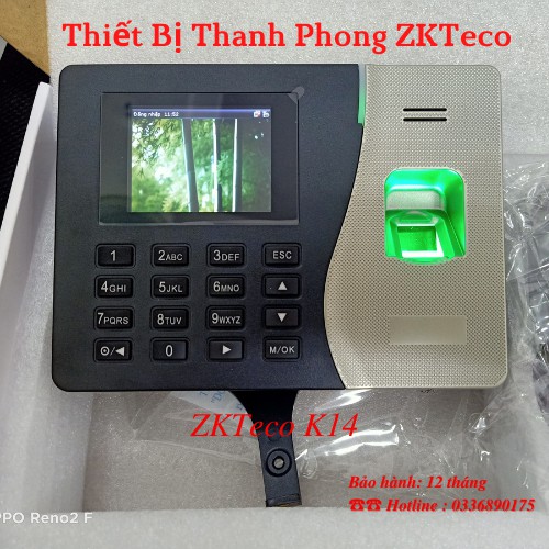 Máy Chấm Công Vân Tay K14 | BigBuy360 - bigbuy360.vn